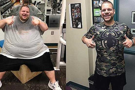 این مرد، 180 کیلو لاغر کرد + عکس
