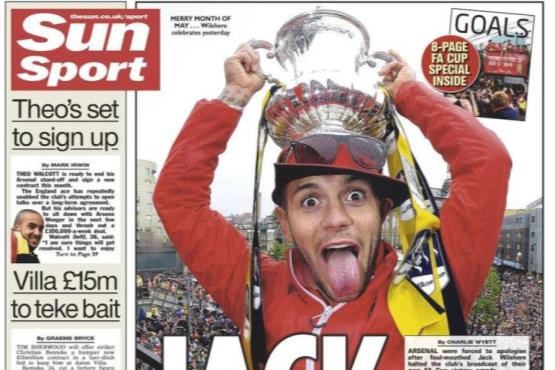 صفحه نخست روزنامه‌های ورزشی امروز انگلیس +عکس