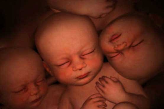 کشف ۱۹ جنین در اطراف یک بیمارستان در هند