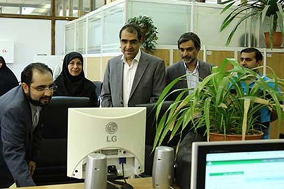 وزیر بهداشت از خبرگزاری صداوسیما بازدید کرد