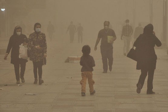 کودکان مواد غذایی قرار گرفته در هوای غبارآلود را نخورند