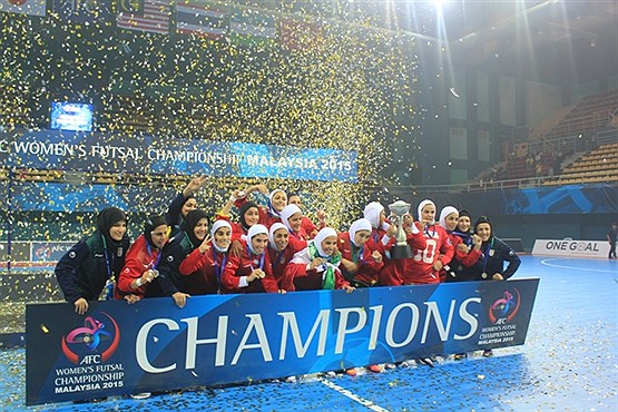 نام سه ایرانی در فهرست برترین‌های فوتسال قهرمانی زنان آسیا