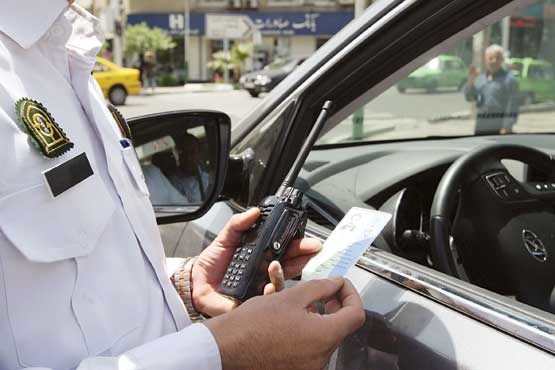 ثبت اولین جریمه رانندگی با نرخ جدید در کرمان