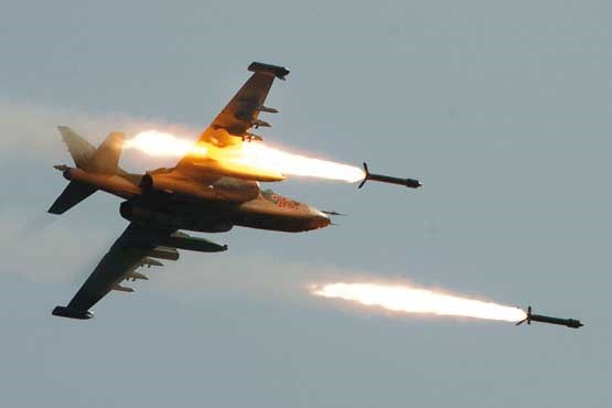 حملات بی وقفه جنگنده های روسی به مراکز تروریست ها