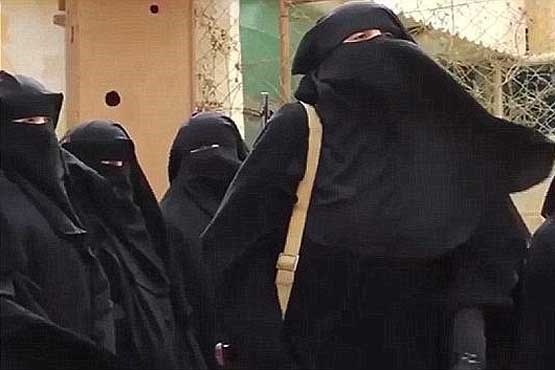 داعش زن های انتحاری تربیت می کند !+عکس