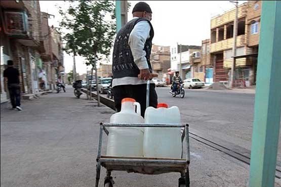 فروش دبه‌ای آب در تهران؛ هر دبه 500 تومان
