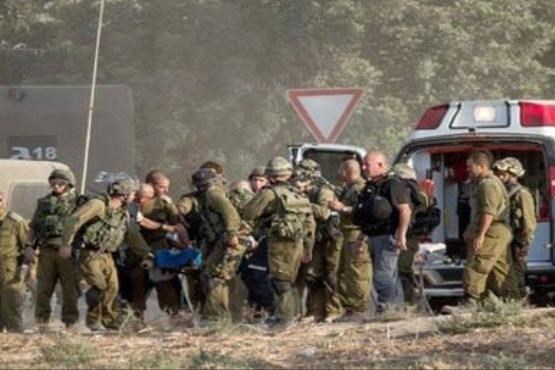 ۷ نظامی صهیونیست در الخلیل زخمی شدند