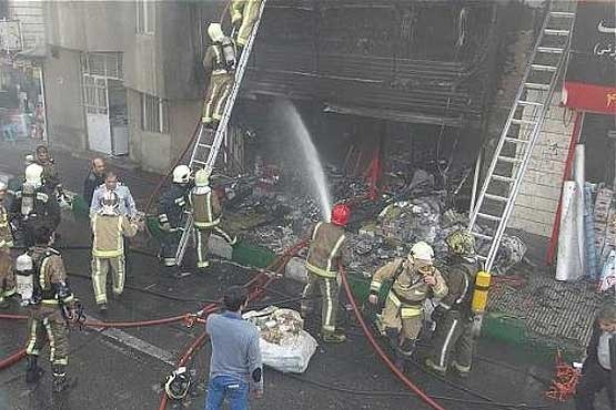 مرگ ۴ نفر بر اثر آتش‌سوزی در چایخانه سنتی شوش