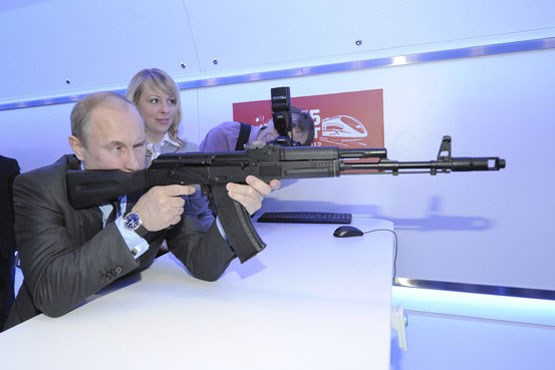 ولادیمیر پوتین ، یک نظامی تمام عیار + عکس