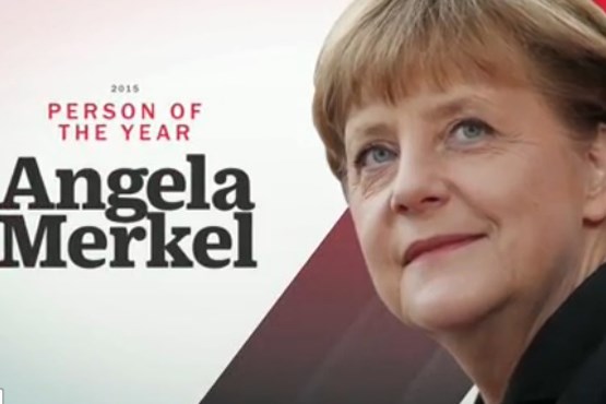 آنگلا مرکل شخصیت سال ۲۰۱۵ تایم شد