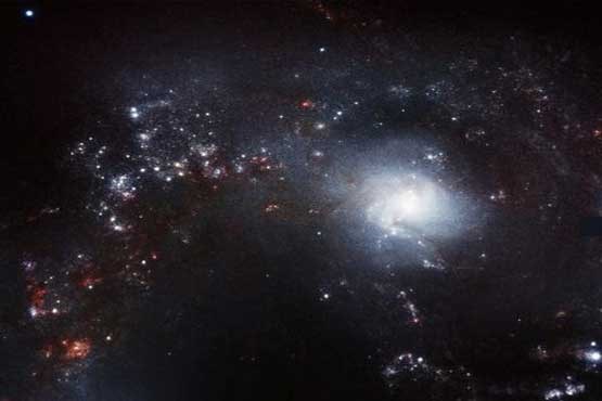 کهکشانی به شکل مار! +عکس