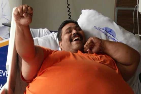 تصویر چاق ترین مرد جهان درگذشت + عکس