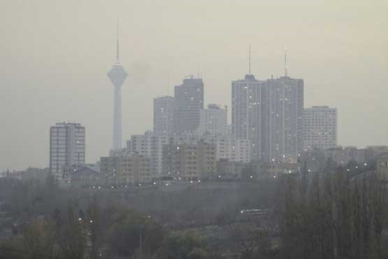 هوای تهران برای گروه های حساس، خوب نیست