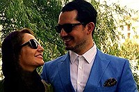 تصویر دلنوشته های مهناز افشار و شوهرش +عکس