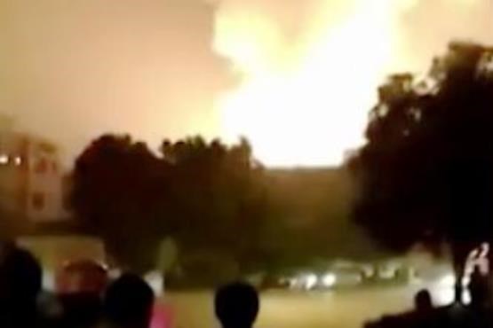 فیلم انفجار مهیب گاز در 2 کارخانه