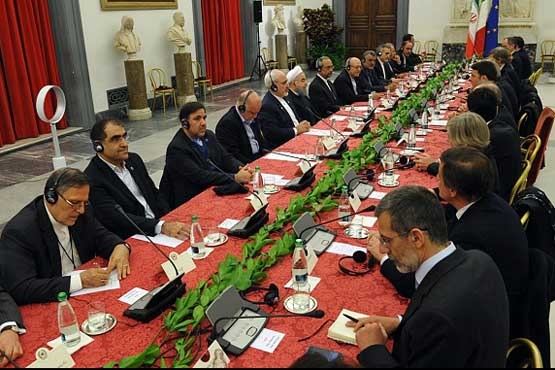 فصل نوینی از روابط دوجانبه  تهران - رم آغاز شده است