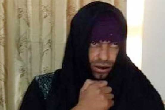 دستگیری یک داعشی در لباس زنانه