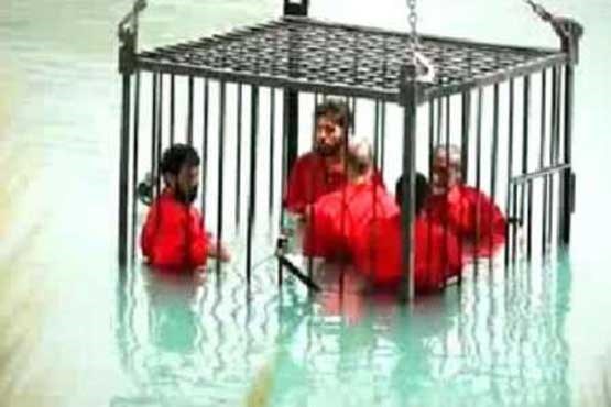 شیوه جدید داعش برای اعدام مخالفان