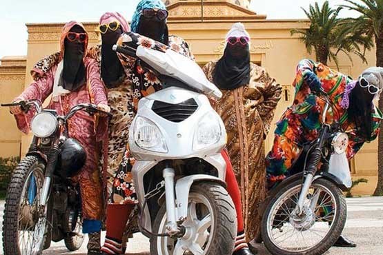 زنان موتورسوار در مغرب