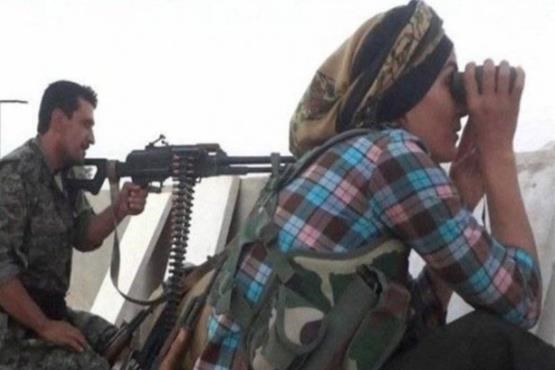 زن شجاعی که فرماندۀ جنگ با داعش است