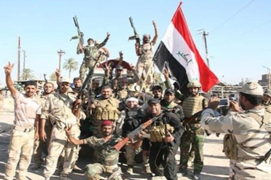 پرچم عراق در مرکز صقلاویه به اهتزاز درآمد