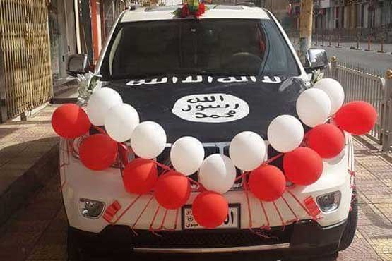 ماشین عروس داعش +عکس