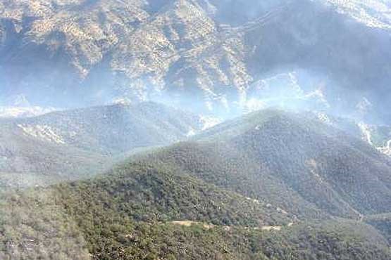 300 هکتار از مراتع پاوه در آتش سوخت