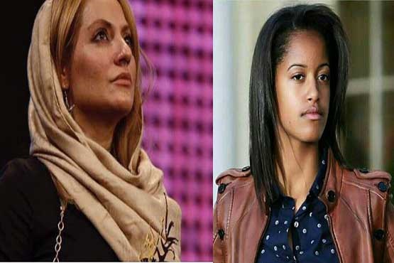 واکنش مهناز افشار به هجوم کاربران ایرانی به صفحه دختر اوباما