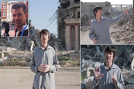 تازه‌ترین تصاویر از خبرنگار انگلیسی گروگان داعش