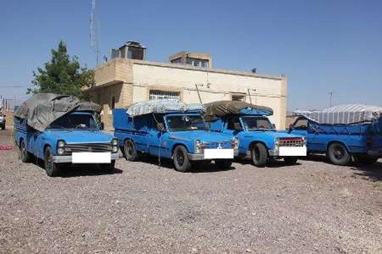 قاچاق 40 تن زعفران با 20 نیسان