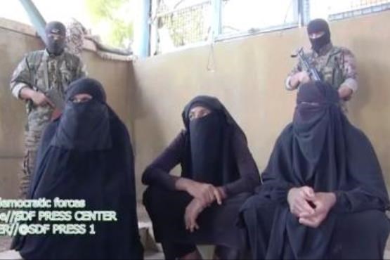 دستگیری عناصر داعش با چادر و روبند! + فیلم