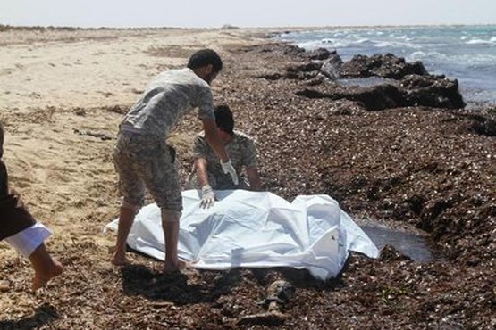 جسد بیش از 120مهاجر از آب های لیبی گرفته شد