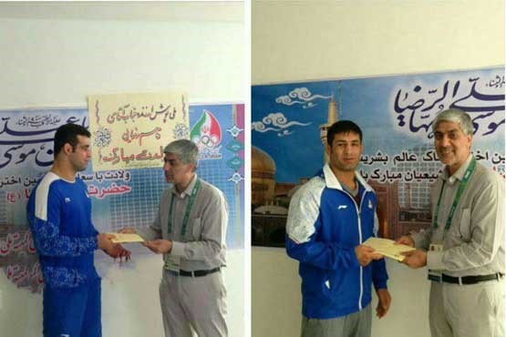 پاداش مدال آوران برنز ایران در المپیک پرداخت شد