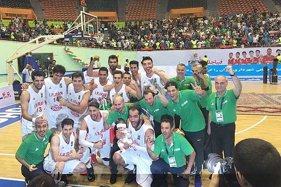 تیم ملی بسکتبال ایران قهرمان مسابقات فیبا آسیا شد