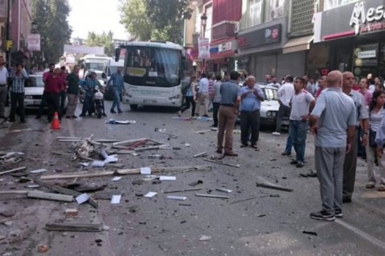 انفجار در شهر غازی عنتاب ترکیه