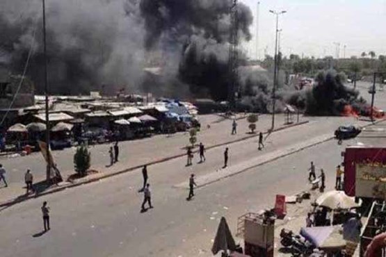 ۹ کشته و ۳۵ زخمی در انفجار تروریستی  بغداد