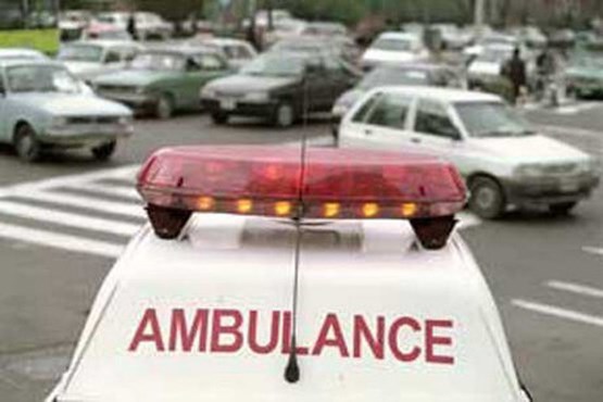 مرگ تکنسین اورژانس شاهرود در حادثه واژگونی آمبولانس +عکس