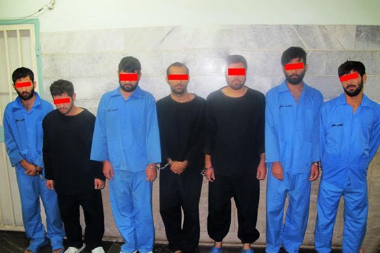 زاغزن بانک‌های تهران و نوچه‌هایش دستگیر شدند +عکس