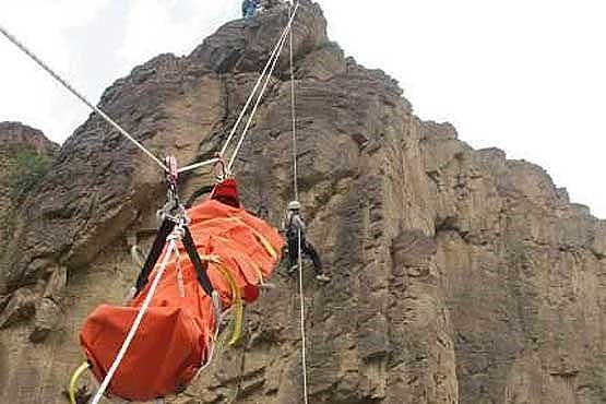 مرگ یک کوهنورد در ارتفاعات دربند