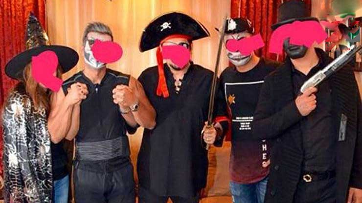 دستگیری 17 دختر و پسر در پارتی هالووین تهران