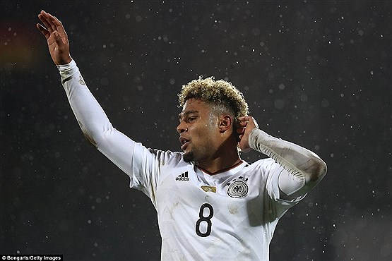 هت تریک ستاره جدید تیم ملی فوتبال آلمان (گزارش تصویری)