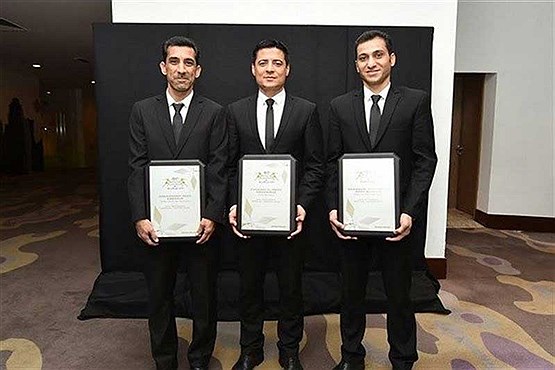 جایزه ویژه AFC برای فغانی، سخندان و منصوری + تصاویر