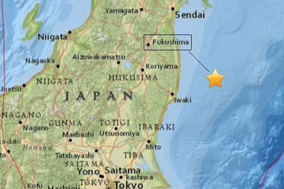 زمین‌لرزه 7.3 ریشتری در شرق ژاپن