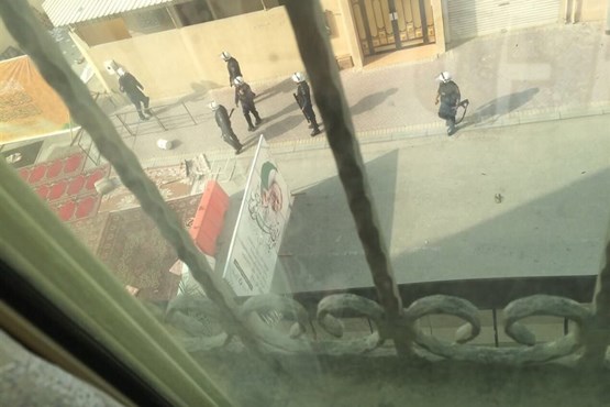 حمله نیروهای امنیتی بحرین به منزل شیخ عیسی قاسم +عکس