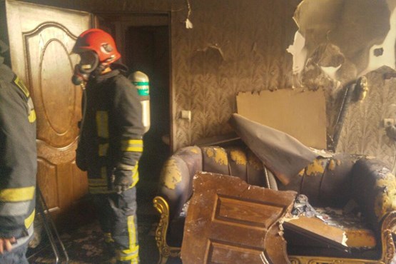 انفجار منزل مسکونی در خیابان جشنواره تهران
