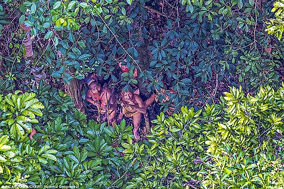 کشف قبیله آدم خوارها در جنگل های آمازون (تصاویر)