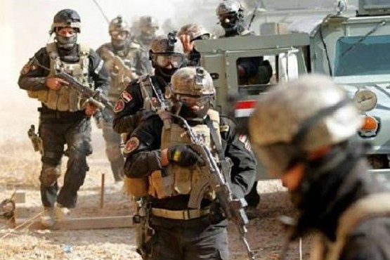 نیروهای عراقی در کاخ‌های ریاست جمهوری موصل