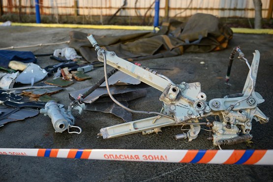 هواپیمای توپولف 154 بطور کامل تخریب شده است +عکس