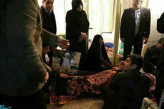 پیکر آیت الله هاشمی رفسنجانی در کنار اتاق امام+تصاویر