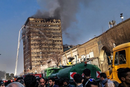 آخرین اخبار از آتش سوزی ساختمان پلاسکو / ساجدی نیا: مردم اخبار را از رسانه ها دنبال کنند